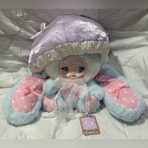 Authentic 400% Nommi Mushroom Hat Series Plush Blind Box Confirmed Nebula New